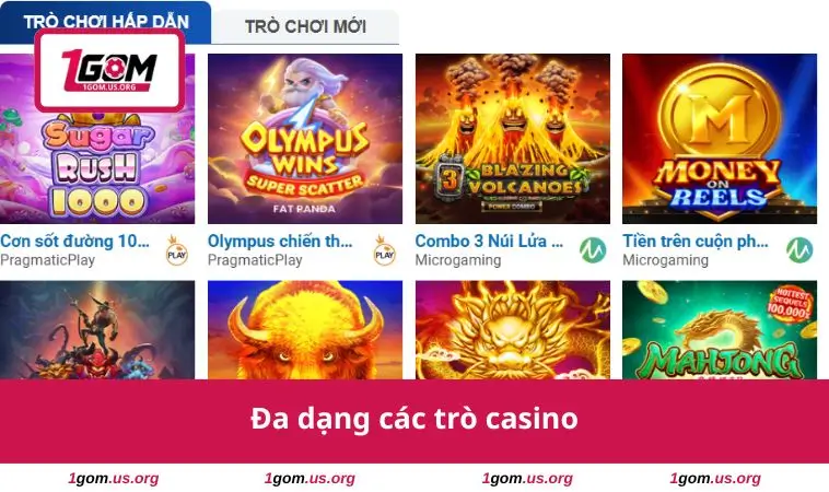 CMD365 – Giải Trí Đa Dạng, Bảo Mật Cao Và Hỗ Trợ 24/7 1 Đa dạng các trò casino