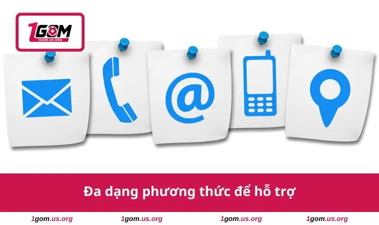 Liên Hệ 1 Đa dạng phương thức để hỗ trợ